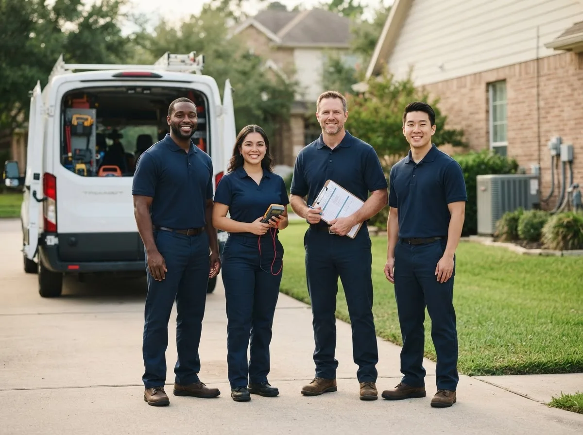 Certified HVAC technician near Wallisville, TX